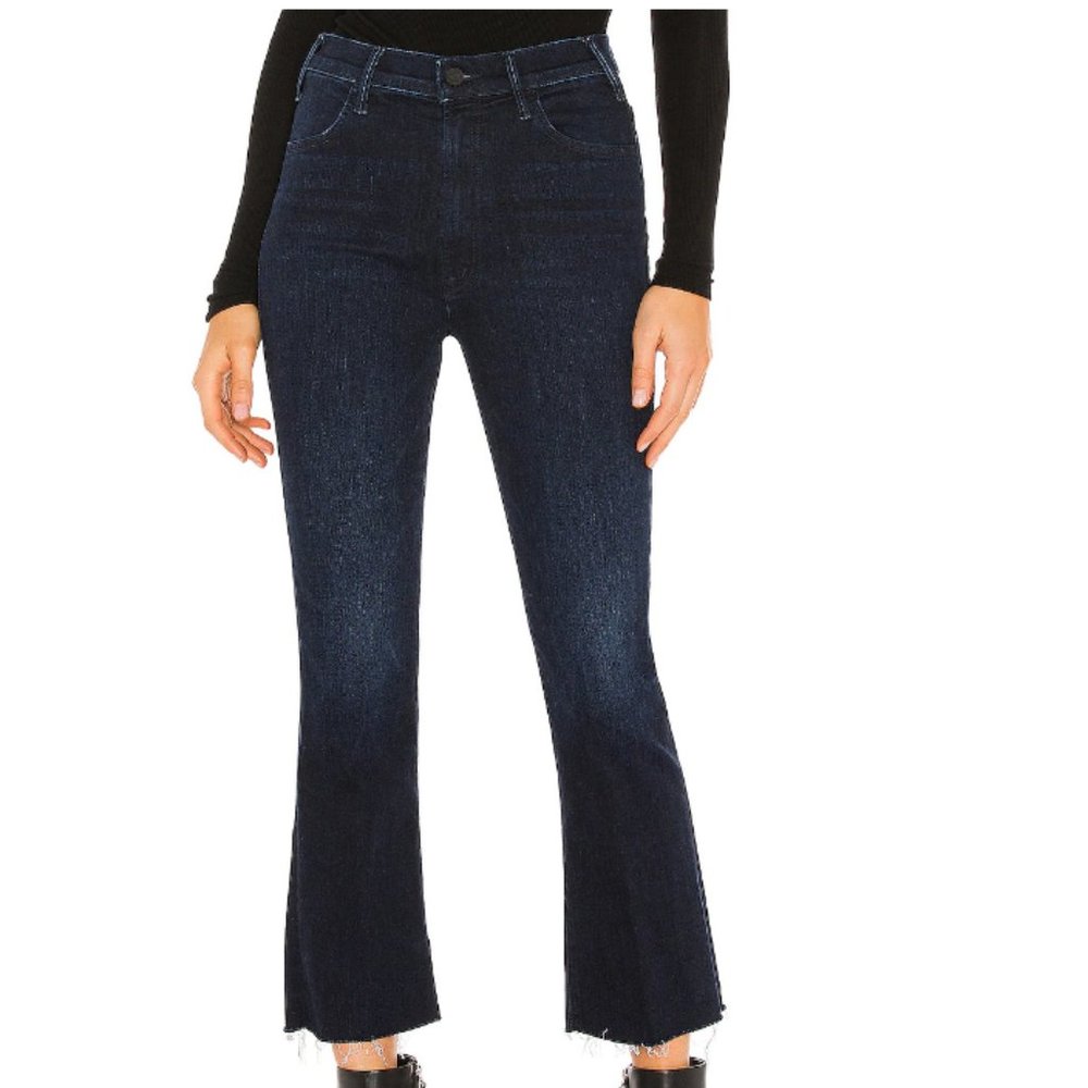 Mother Denim The Hustler Ankle Fray